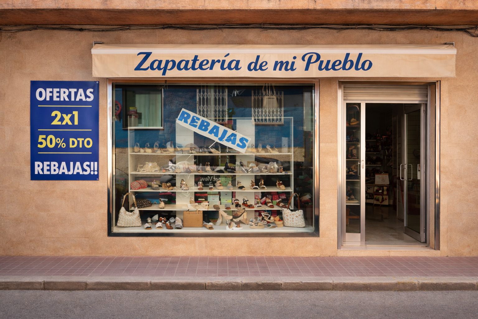 Tu escaparate de tienda local, 24 horas al día